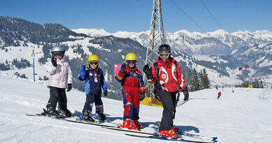 Swiss ski school Zweisimmen