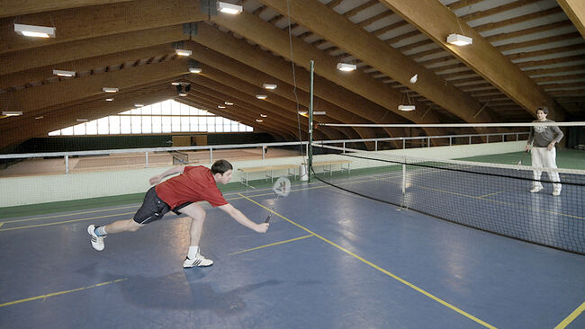 Badminton und Squash