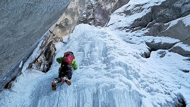 Ice-climbing