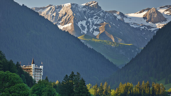 The Destination Gstaad caters attractive accommodation for every taste.